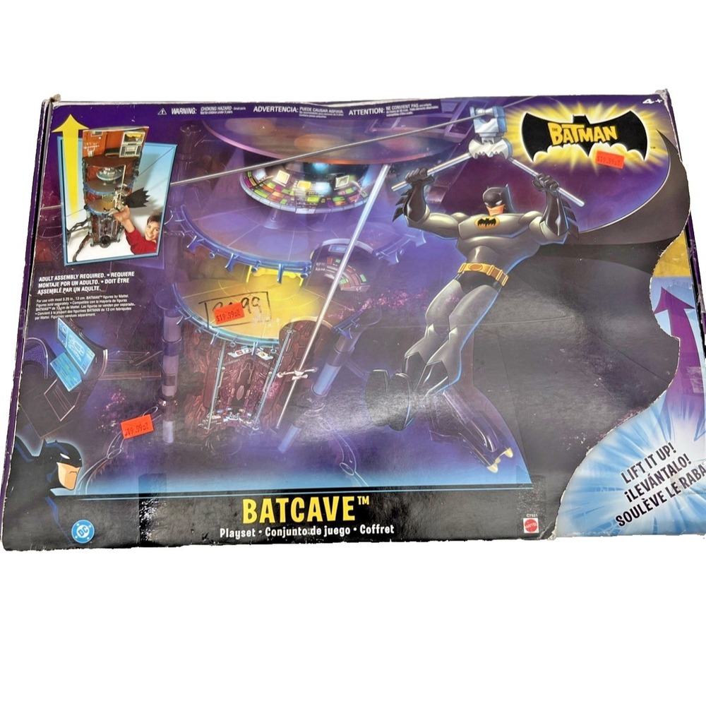 Batman Batcave Playset DC Comics Vintage Large Playset w/ Box